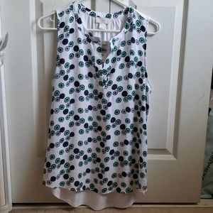 LOFT Short Sleeve Medium Blouse